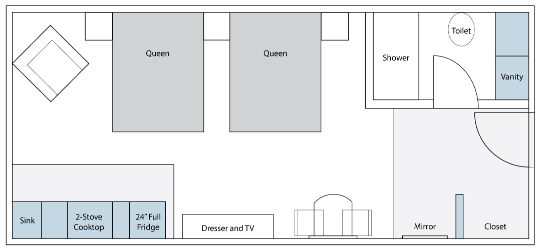 Standard Suite Floorplan