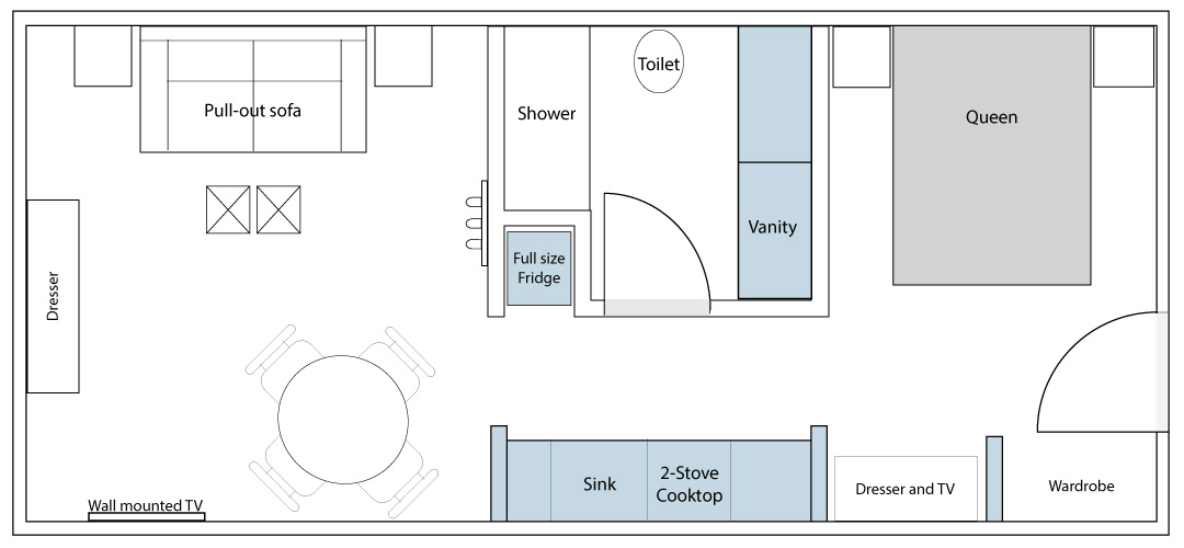 Standard Suite Floorplan