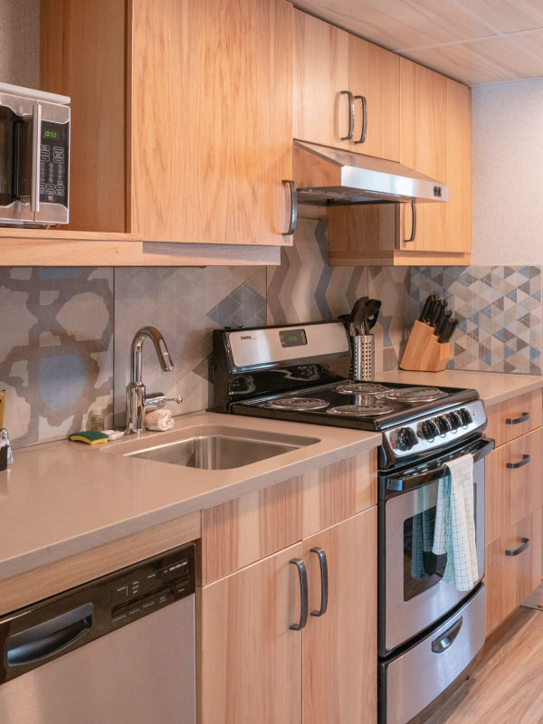 Kitchens at Tunnel Mountain Resort