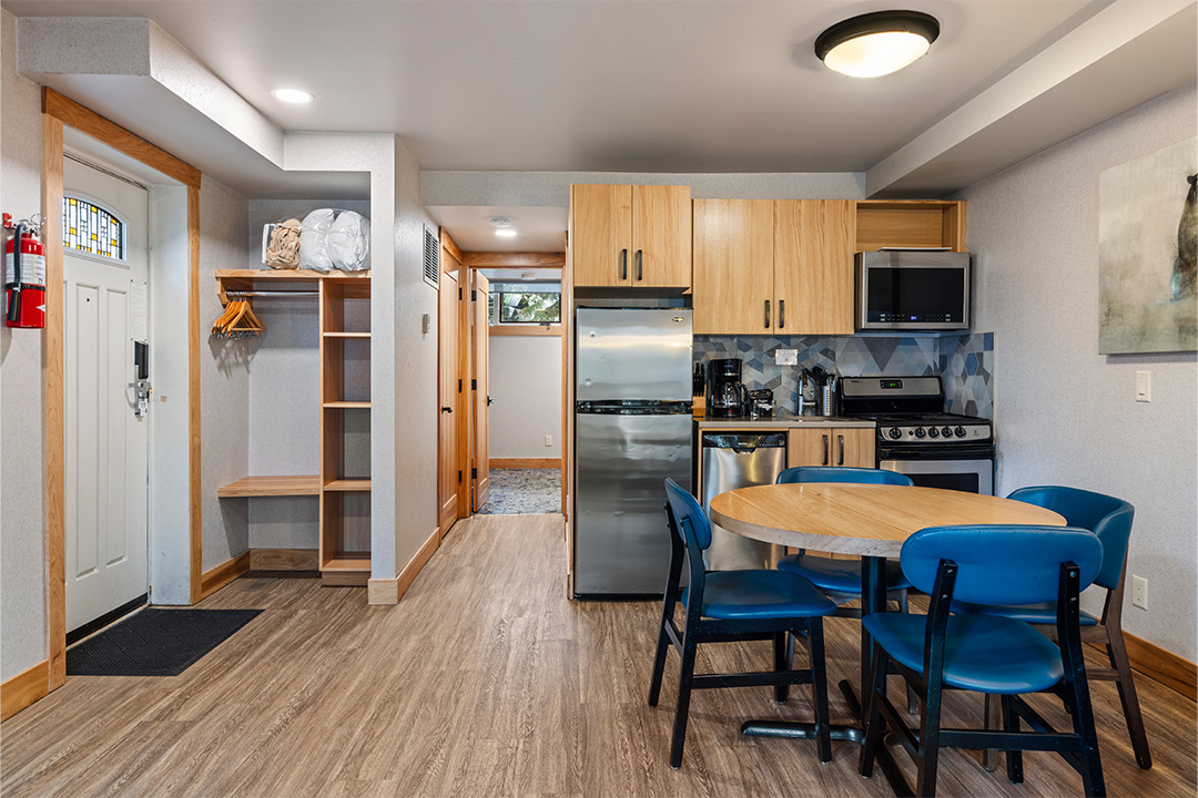 One Bedroom Condo - Living Room & Kitchen