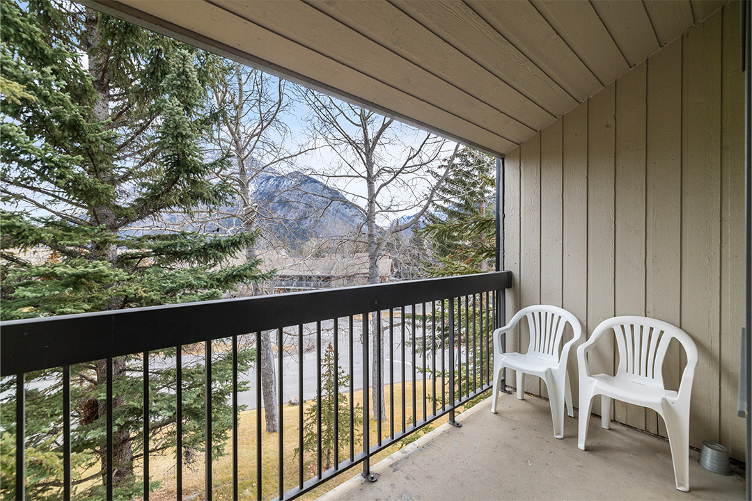 One Bedroom One King Condo - Balcony